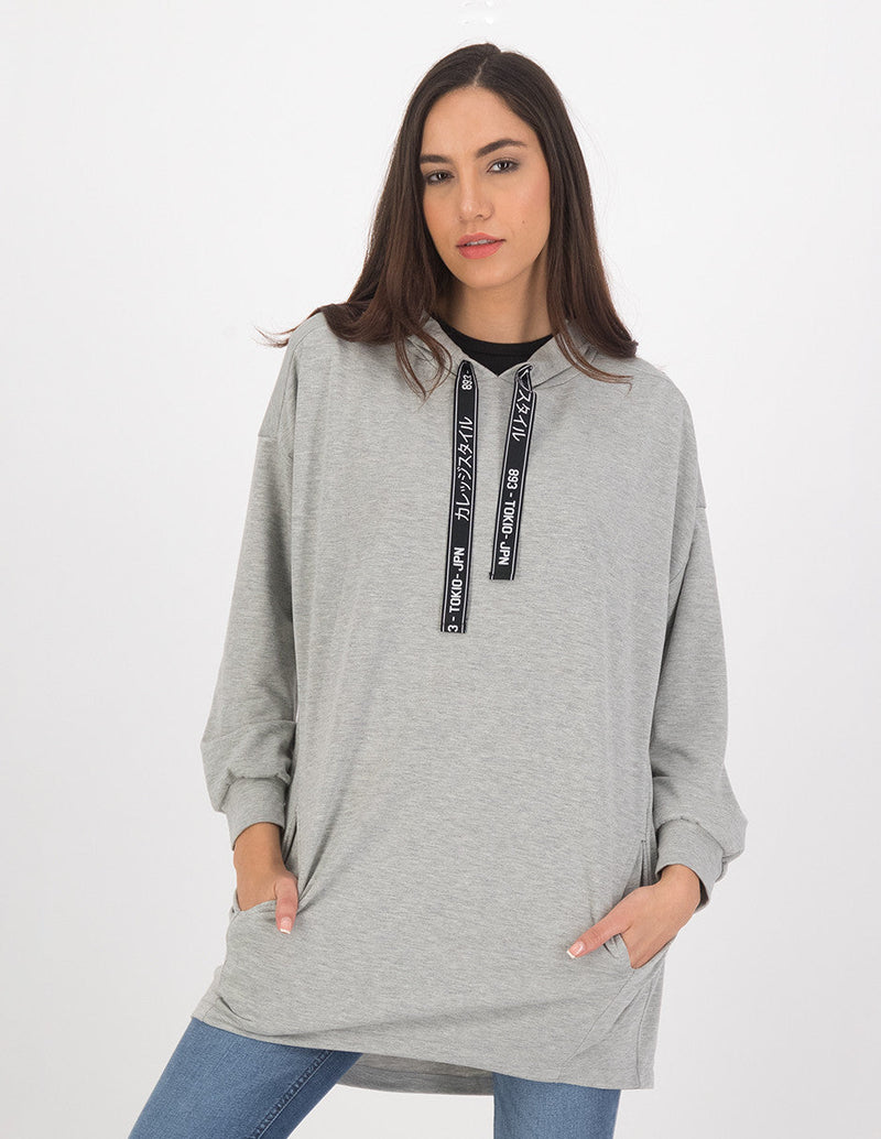 Sudadera Moshi Gris