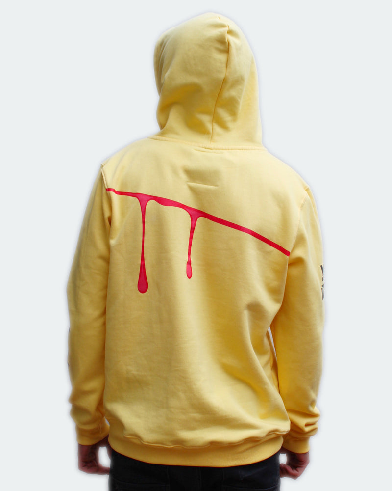 Sudadera Amarilla Bill Reverso con Capucha