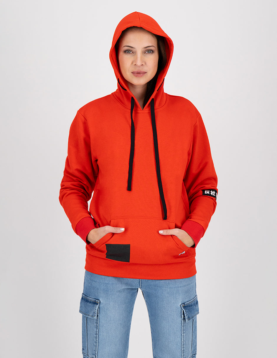 Sudadera Hikuri rojo