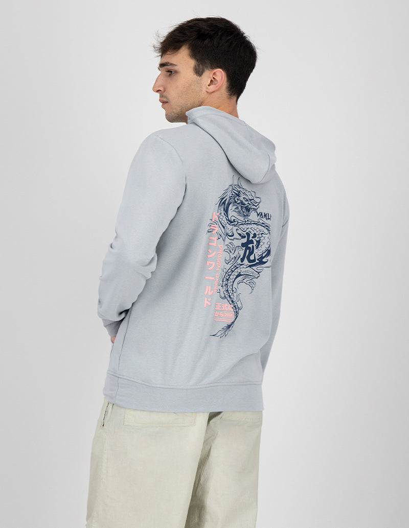 Sudadera Hitori gris