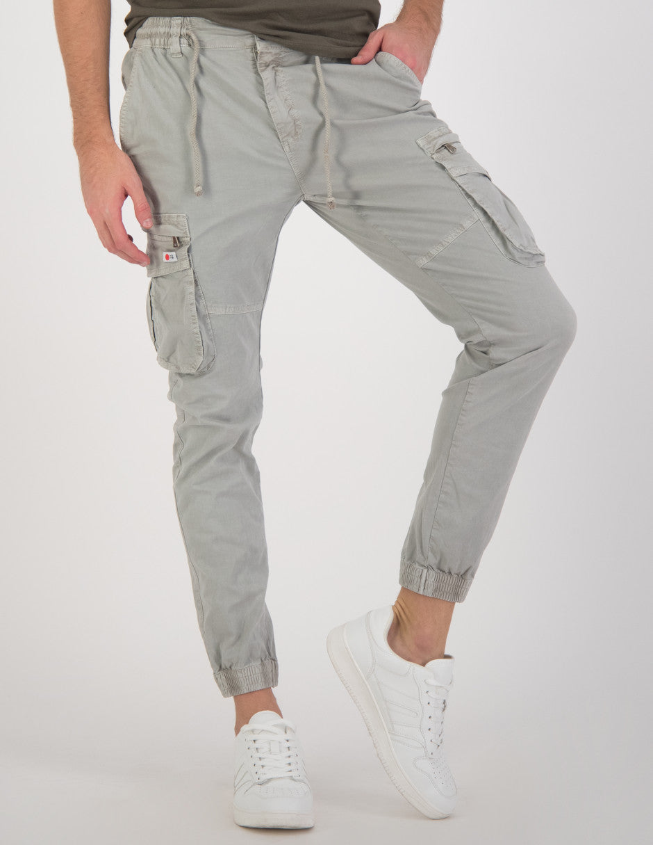 Jogger gris claro new arrivals