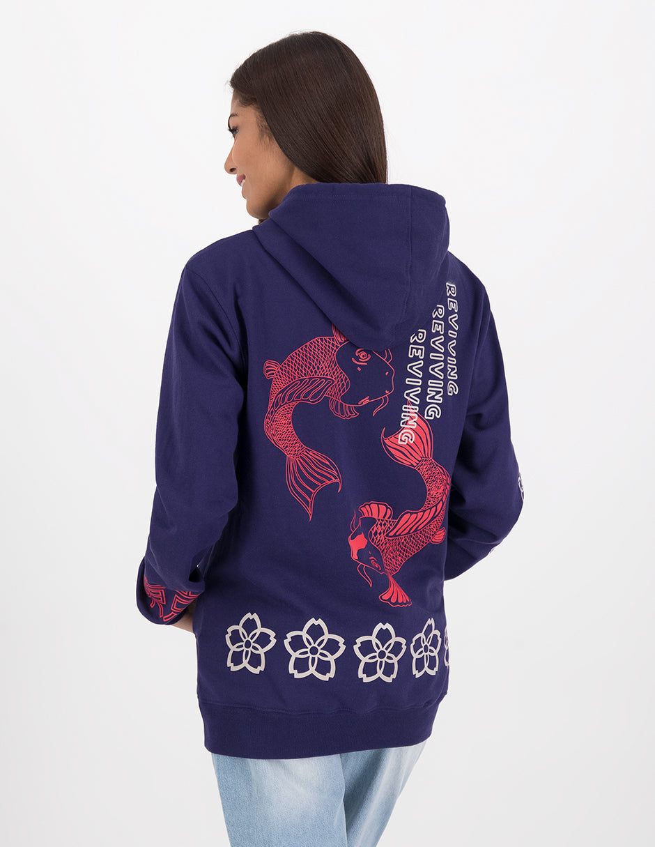 Sudadera Morado Punch Yakuza