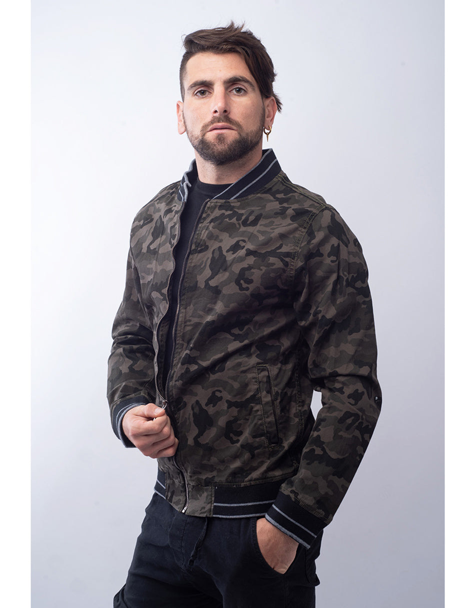 Compra Chamarra Bomber Yakuza Camuflaje Jacket